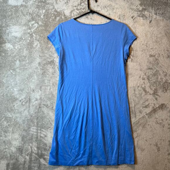 Lilly Pulitzer Brewster Pima Blue Haven‎ Embroidered Dress Size Small - Picture 3 of 5